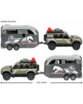 Dječja igračka Majorette - Land Rover transporter konja - 3t
