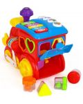 Dječja igračka Hola Toys - Glazbeni vlakić za sortiranje - 4t