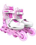 Dječje koturaljke 2 u 1 Yvolution - Neon Combo Skates, veličina 30-33, roze - 1t