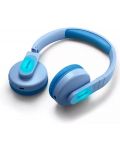 Dječje bežične slušalice Philips - TAK4206BL, plave - 4t