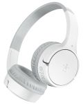 Dječje slušalice Belkin - SoundForm Mini, bežične, bijelo/sive - 1t
