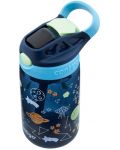 Dječja boca za vodu Contigo Easy Clean - Blueberry Cosmos, 420 ml - 3t