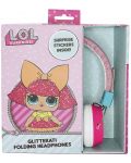 Dječje slušalice OTL Technologies - L.O.L. Surprise, ružičaste - 6t