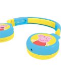 Dječje slušalice Lexibook - Peppa Pig HPBT010PP, bežične, plave - 2t