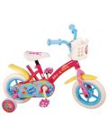 Dječji bicikl s pomoćnim kotačima E&L cycles - Peppa Pig, 10'' - 1t