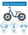 Dječji bicikl za ravnotežu Chillafish - Charlie Sport 12′′, plavi - 6t