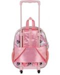 Dječji ruksak s kotačima Karactermania Minnie - Garden, 3D - 3t