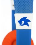 Dječje slušalice OTL Technologies - Sonic, plave/crvene - 4t
