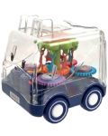 Dječja igračka Raya Toys - Inercijska kolica Rabbit, plava - 1t