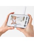 Digitalni video monitor za bebe Reer - BabyCam, XL, bijeli - 3t