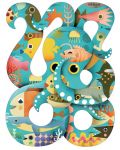 Dječja art slagalica Djeco od 350 dijelova - Hobotnica - 2t