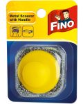 Čelična vuna s ručkom Fino - Metal Scourers, 1 komad - 1t