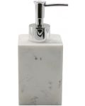 Dozator za tekući sapun Inter Ceramic - Lane, bijeli mramor - 1t