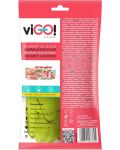 Rukavice za kućanstvo viGО! - Premium, 1 par, veličina M, zelene - 2t
