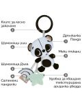 Zvečka za bebe Tiny Love Black&White Decor - Panda - 5t