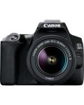 DSLR fotoaparat Canon - EOS 250D, EF-S 18-55mm, crni - 1t