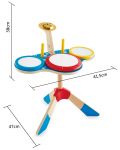 Dječji glazbeni instrument Nare – Bubnjevi i činele - 5t