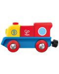 Drvena igračka Hape - Šarena lokomotiva - 3t