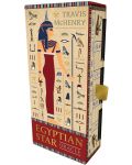 Egyptian Star Oracle (42 Gilded Cards, 144-page Full-Color Guidebook and Eye of Horus Charm) - 1t