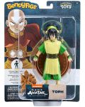 Akcijska figurica The Noble Collection Animation: Avatar: The Last Airbender - Toph (Bendyfig), 17 cm - 7t