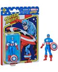 Akcijska figurica Hasbro Marvel: Captain America - Captain America (Marvel Legends) (Retro Collection), 10 cm - 2t