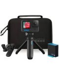 Akcijska kamera GoPro - HERO 10, Swivel Clip, Battery, Shorty Tripod - 2t