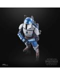 Akcijska figurica Hasbro Movies: Star Wars - The Mandalorian Fleet Commander (Black Series), 15 cm - 6t