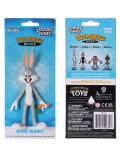 Akcijska figurica The Noble Collection Animation: Looney Tunes - Bugs Bunny (Bendyfigs), 14 cm - 2t