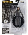 Akcijska figurica The Noble Collection Television: Game of Thrones - Jon Snow (Bendyfigs), 18 cm - 8t