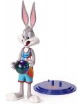 Akcijska figura The Noble Collection Movies: Space Jam 2 - Bugs Bunny (Bendyfigs), 19 cm - 1t