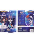 Akcijska figura The Noble Collection Movies: Space Jam 2 - Bugs Bunny (Bendyfigs), 19 cm - 5t