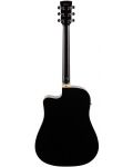 Elektroakustična gitara Ibanez - PF15ECE, Black High Gloss - 2t