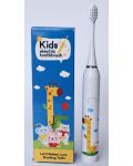 Električna četkica za zube IQ - Kids ZOO, 2 vrha, žirafa - 2t