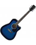 Elektroakustična gitara Ibanez - PF15ECE, Blue Sunburst High Gloss - 2t