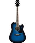 Elektroakustična gitara Ibanez - PF15ECE, Blue Sunburst High Gloss - 1t