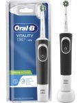 Električna četkica za zube Oral-B - D100 Cross Action, 1 glava, bijela - 1t