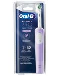Električna četkica za zube OralB - D103 Pro Lilac CLC 6/21/6, ljubičasta - 2t