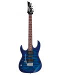 Električna gitara Ibanez - GRX70QAL TBB, plava - 2t