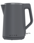 Električno kuhalo za vodu AENO - EK4, 2200W, 1.5 l, sivo - 1t