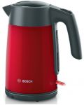 Kuhalo za vodu Bosch - TWK7L464, 2400 W, 1.7 l, crvena - 1t