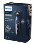 Električni brijač Philips - Series 5000, 3 glave, plavi - 4t