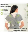 Ergonomski sling KeaBabies - Sivi - 3t