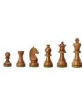 Šahovske figure od ružinog drveta Modiano, velike - 1t