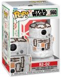 Figura Funko POP! Movies: Star Wars - R2-D2 (Holiday) #560 - 2t