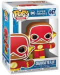 Figura Funko POP! DC Comics: Holiday - Gingerbread The Flash #447 - 2t