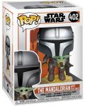 Figura Funko POP! Television: The Mandalorian - Mando Flying with Jet Pack #402 - 2t