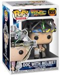 Figurica Funko POP! Movies: Back to the Future - Doc with Helmet - 2t