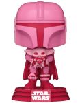 Figurica Funko POP! Valentines: Star Wars - The Mandalorian with Grogu (Special Edition) #498 - 1t