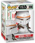 Figura Funko POP! Movies: Star Wars - Boba Fett (Holiday) #558 - 2t