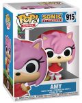 Figura Funko POP! Games: Sonic the Hedgehog - Amy Rose #915 - 2t